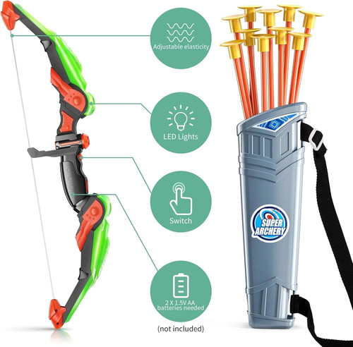 Temi kids bow arrow set - bow, &