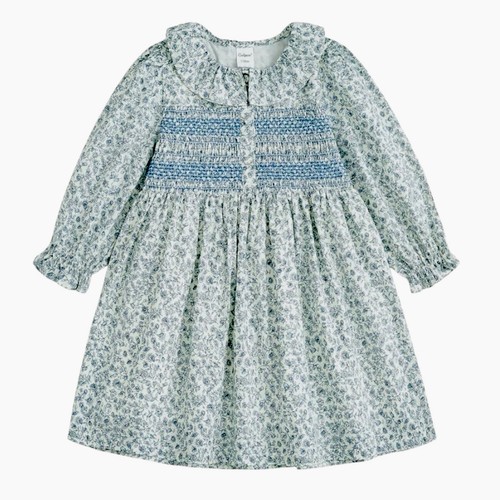 Spanish girls smocked dress - spanish,