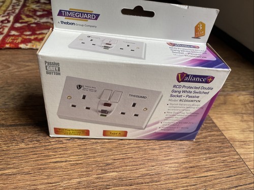 Timeguard double socket gang - double,