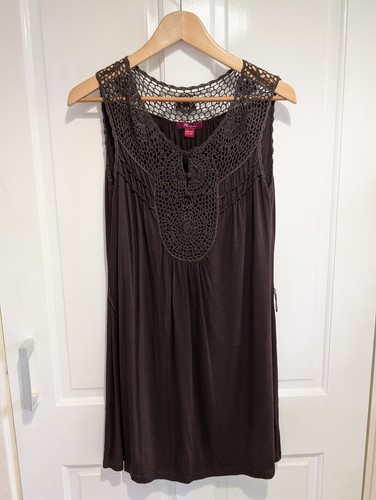 Vintage monsoon brown crochet - monsoon,