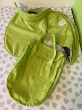 Babystyle Oyster 2 / Max Carrycot Colour Pack - Hood, Apron and Bag - Lime Green
