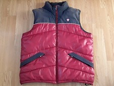 Original Puffa Gilet Padded Red/Grey XXL