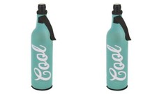 2-Pack Neoprene Bottle Cooler