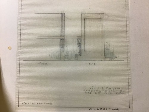 Vintage original drawing - -,