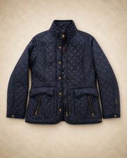 Joules Moredale Navy Quilted