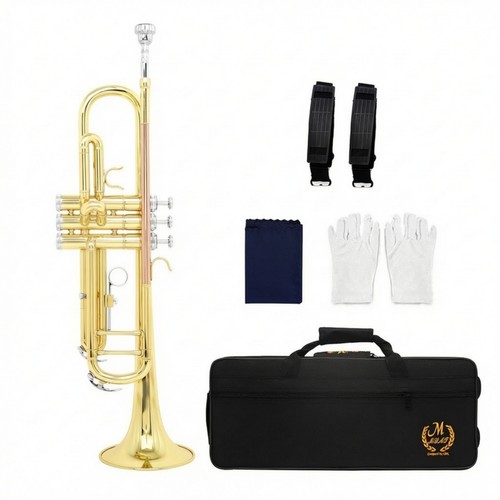 And flat trumpet portable - b,