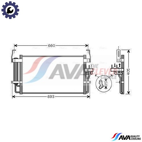 Condenser air conditioning - air,