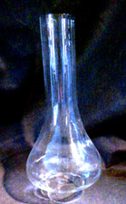 Large Glass Oil Lamp Funnel 32cm In height.