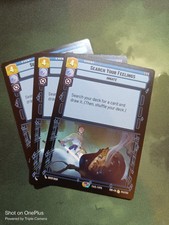 PLAYSET (x3) Search Your Feelings Event Innate #042 Star Wars Unlimited SWU