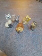 Wade Minature Animal Figures, x 5