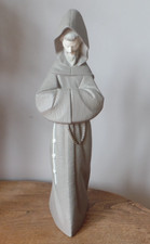 LLADRO FRANCISCAN MONK FIGURINE GRES MATT FINISH BY SALVADOR DEBON MODEL 2060