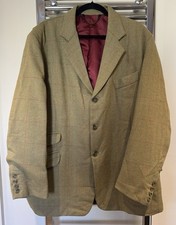 Nicksons Tweed Country Keepers Jackets 48” Green Burgundy Red Check Blazer
