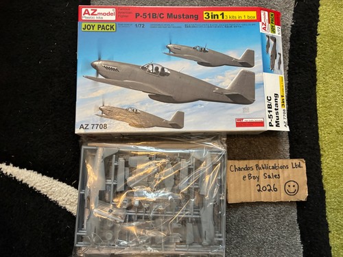 Model 51b c mustang - 1/72, p-51b/c