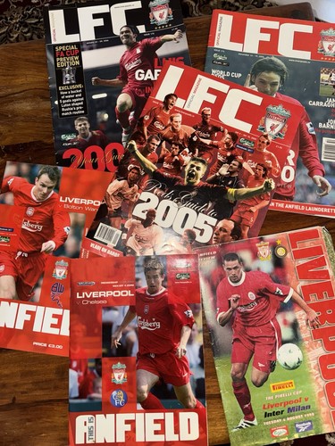 Liverpool match programme - liverpool,