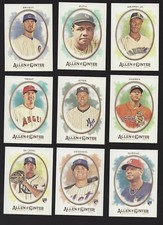 2017 TOPPS ALLEN & GINTER #'s