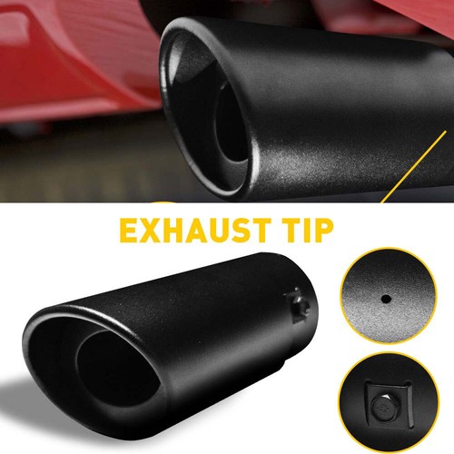 Black car stainless steel - steel, rear