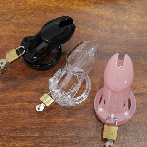 Plastic male penis lock - plastic,