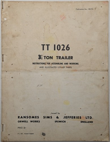 Original ransomes tt1026 2 - original, 3