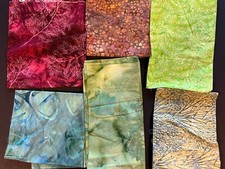 Quilting Cotton, 6 Batiq