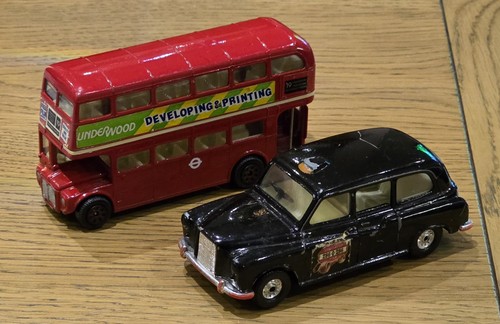 Corgi vintage london bus - london, and