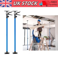 2X Adjustable Drywall Plasterboard Builder Ceiling Easy Support Props 115-290cm