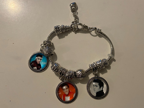 Elvis charm bracelet new - charm,