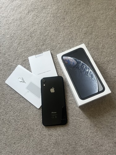 Iphone 64gb black - xr, great