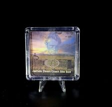 James Dean car crash site dirt