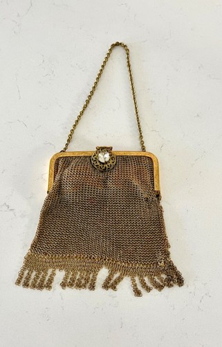 Antique flappers chain mail - antique,