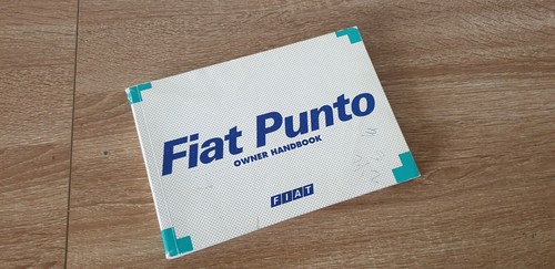 Fiat punto owners manual - fiat,