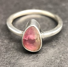 Watermelon Tourmaline Ring, UK