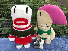 2 x Vauxhall Corsa C'mon Dolls Soft  Plush Toys 10" tall Collectable