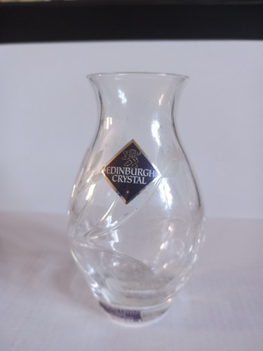 Edinburgh crystal small vase - edinburgh,