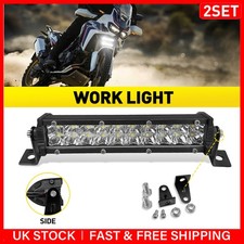 2x 7'' LED 20W Work Light Bar