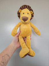 M&S Yellow Lion Soft Toy Plush Stuffed Animal 08466389