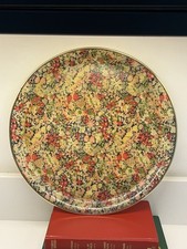 Vintage 1960s Round Floral