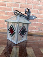 Stained glass leaded outdoor