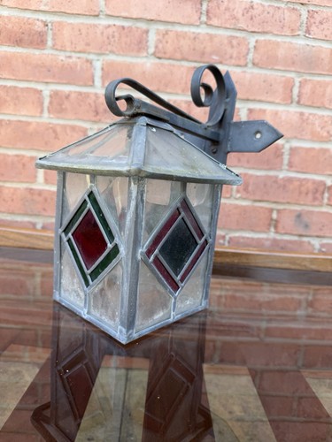Stained glass leaded outdoor