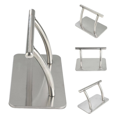 Stainless steel footrest foot - steel,