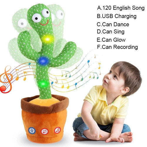 Talking toy dancing - toy, cactus