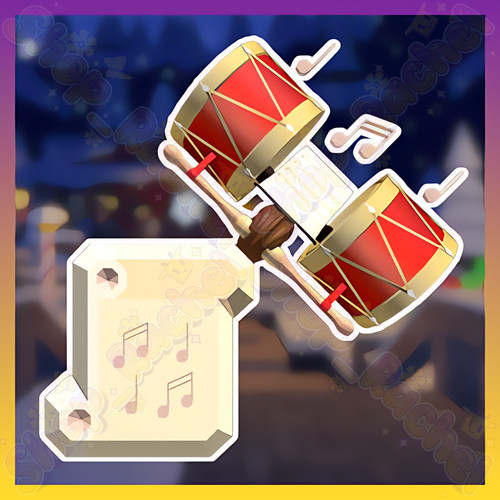 Marching drums set flee - drums,