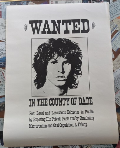 Jim morrison wanted - morrison, 1980's