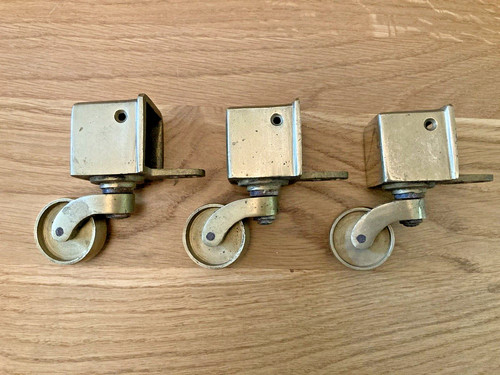 Set vintage solid brass - 3,