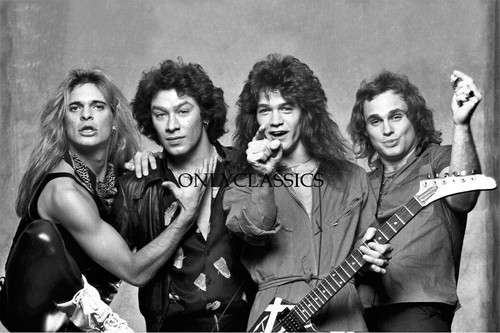 Van halen rock band - band, 12x18