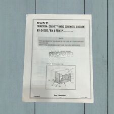 Sony Trinitron Color TV Basic