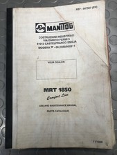 MANITOU PARTS CATALOGUE AND