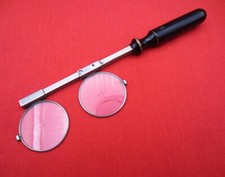 Vintage Opticians Decentring Glasses / Lenses - Slide Well - Excellent Condition