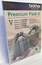 Brother Innovis  Premium Pack 2 VQ2 V5 V7 Embroidery Sewing Machine UGKV2