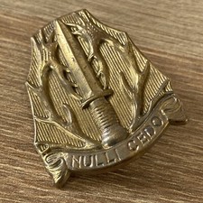Dutch Infantry Regiment Badge Royal Netherlands Army “Nulli Cedo” VGC (2773)