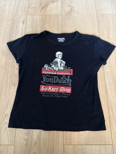 Von dutch black graphic logo - von,